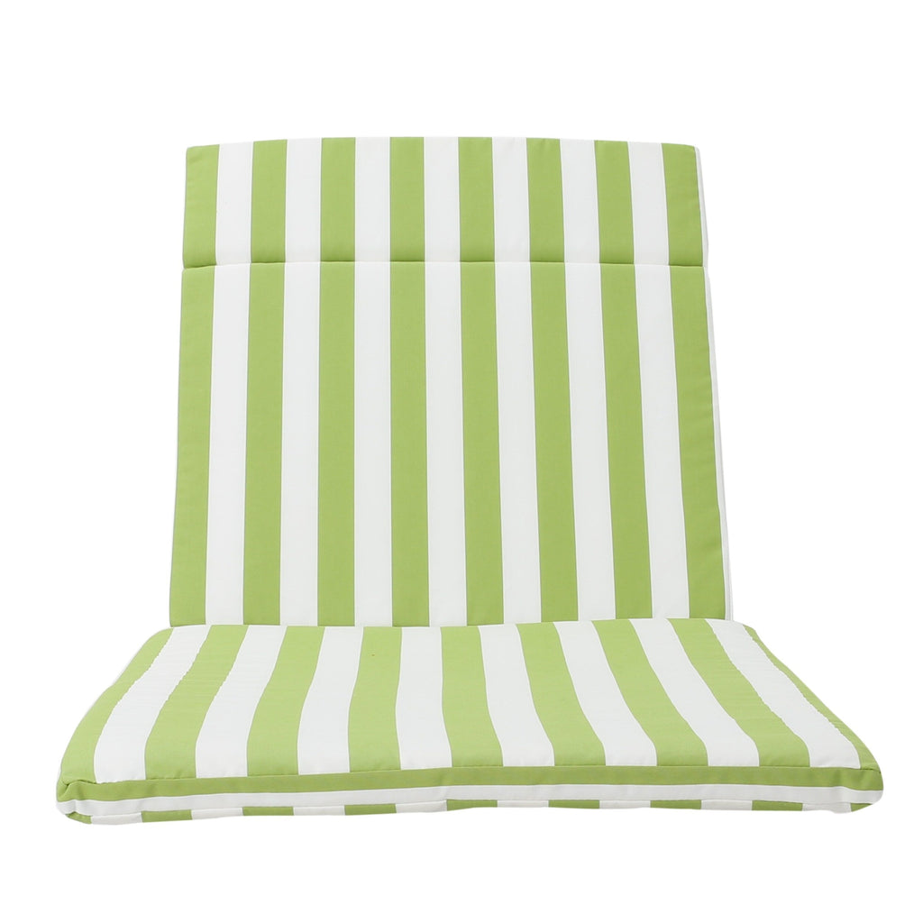 Ensemble de coussins d'extérieur Salem pour chaise longue - Coussins seulement (lot de 2) par Christopher Knight Home - 79,25 cm (L) x 27,50 cm (l) x 1,50 cm (H)