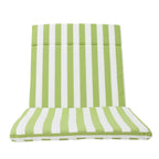Ensemble de coussins d'extérieur Salem pour chaise longue - Coussins seulement (lot de 2) par Christopher Knight Home - 79,25 cm (L) x 27,50 cm (l) x 1,50 cm (H)