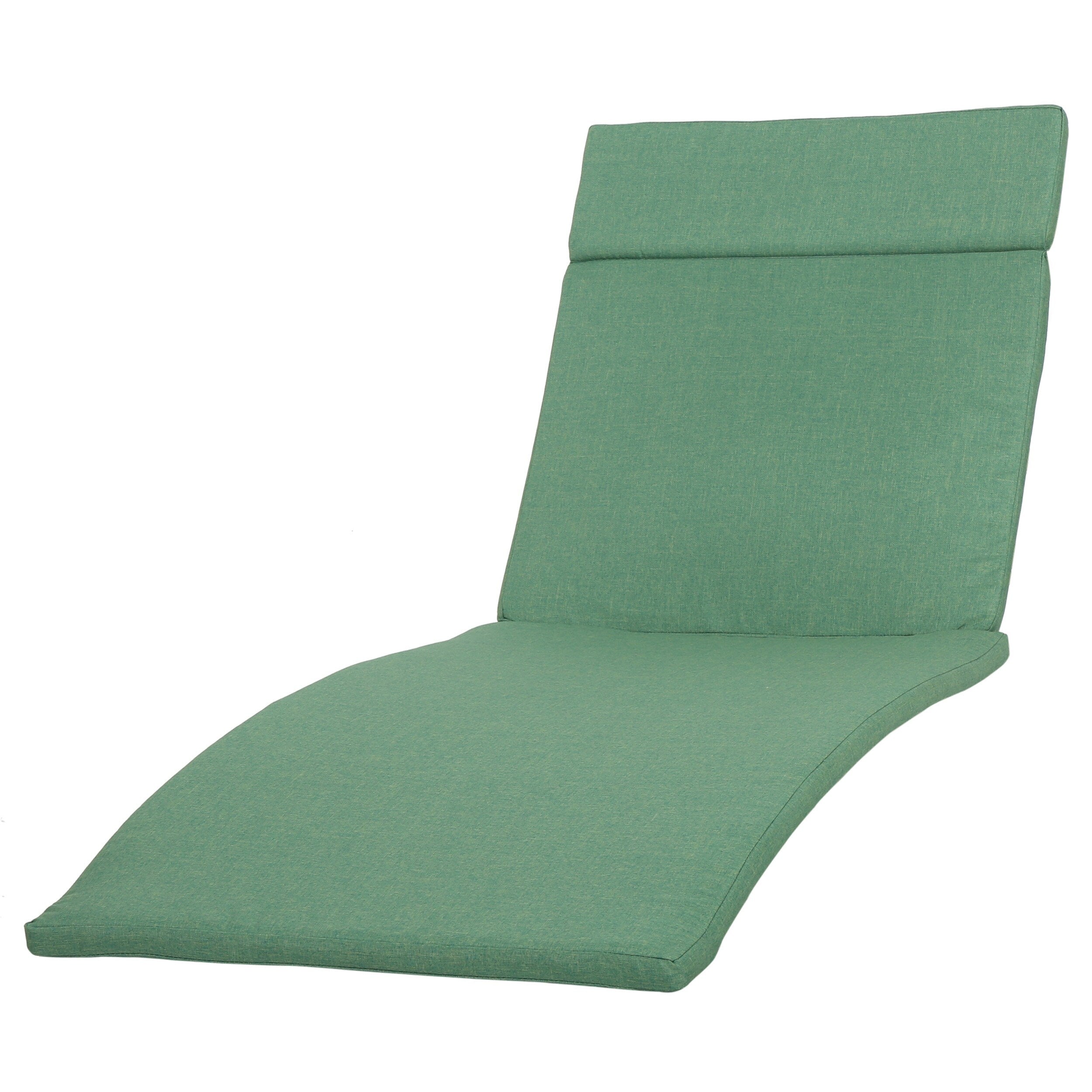 Ensemble de coussins d'extérieur Salem pour chaise longue - Coussins seulement (lot de 2) par Christopher Knight Home - 79,25 cm (L) x 27,50 cm (l) x 1,50 cm (H)