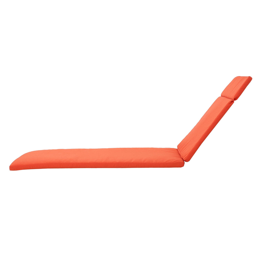 Ensemble de coussins d'extérieur Salem pour chaise longue - Coussins seulement (lot de 2) par Christopher Knight Home - 79,25 cm (L) x 27,50 cm (l) x 1,50 cm (H)