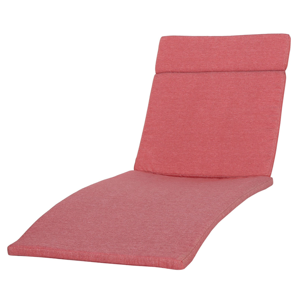 Ensemble de coussins d'extérieur Salem pour chaise longue - Coussins seulement (lot de 2) par Christopher Knight Home - 79,25 cm (L) x 27,50 cm (l) x 1,50 cm (H)