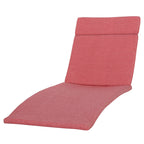 Ensemble de coussins d'extérieur Salem pour chaise longue - Coussins seulement (lot de 2) par Christopher Knight Home - 79,25 cm (L) x 27,50 cm (l) x 1,50 cm (H)