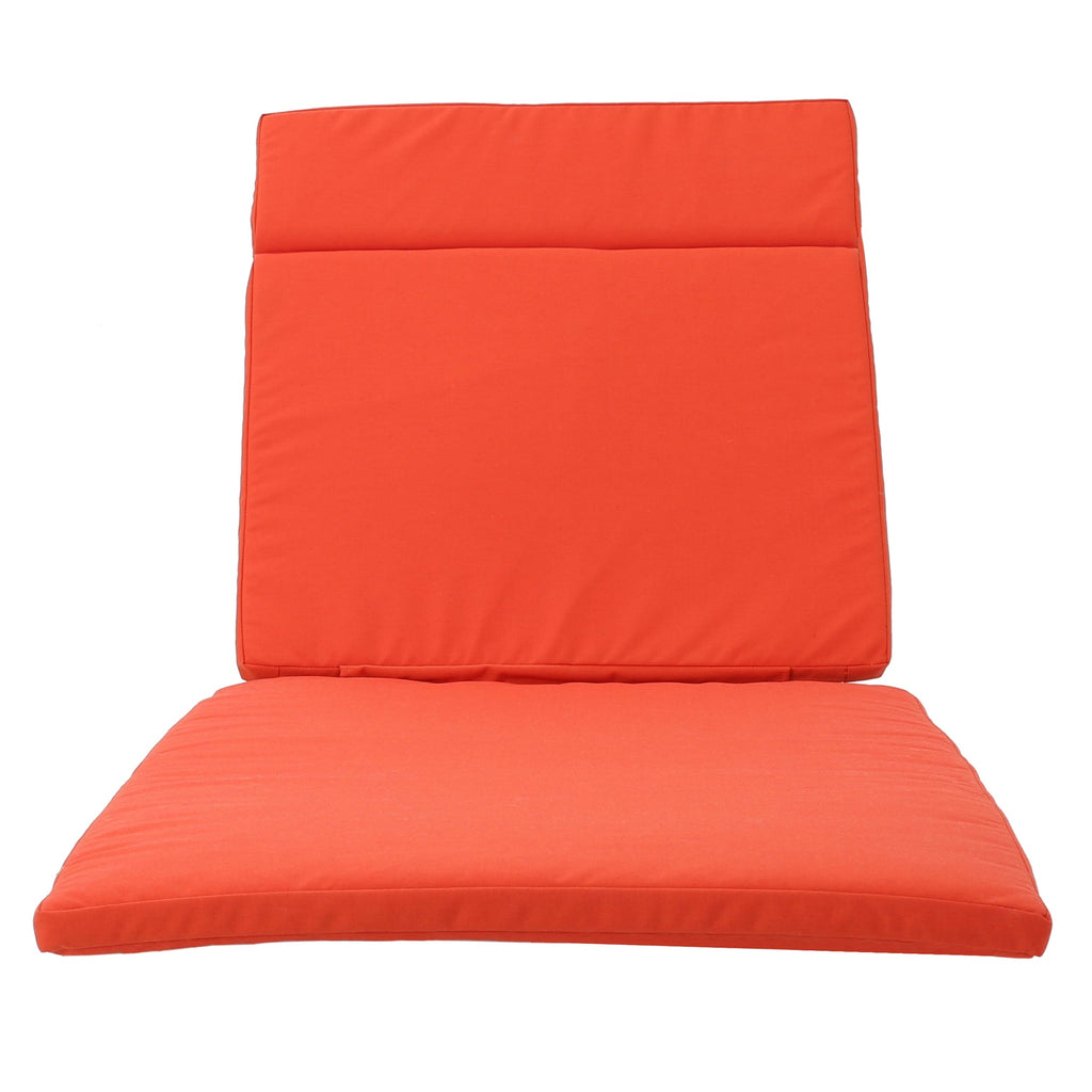 Ensemble de coussins d'extérieur Salem pour chaise longue - Coussins seulement (lot de 2) par Christopher Knight Home - 79,25 cm (L) x 27,50 cm (l) x 1,50 cm (H)