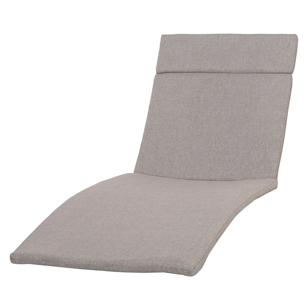 Ensemble de coussins d'extérieur Salem pour chaise longue - Coussins seulement (lot de 2) par Christopher Knight Home - 79,25 cm (L) x 27,50 cm (l) x 1,50 cm (H)