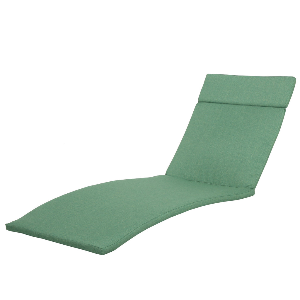Ensemble de coussins d'extérieur Salem pour chaise longue - Coussins seulement (lot de 2) par Christopher Knight Home - 79,25 cm (L) x 27,50 cm (l) x 1,50 cm (H)