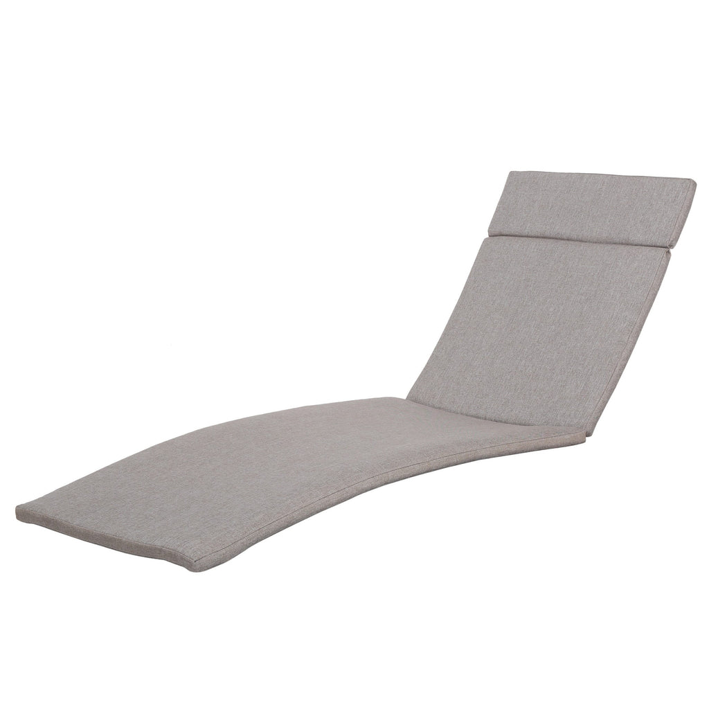 Ensemble de coussins d'extérieur Salem pour chaise longue - Coussins seulement (lot de 2) par Christopher Knight Home - 79,25 cm (L) x 27,50 cm (l) x 1,50 cm (H)