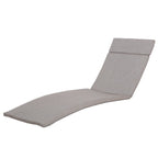 Ensemble de coussins d'extérieur Salem pour chaise longue - Coussins seulement (lot de 2) par Christopher Knight Home - 79,25 cm (L) x 27,50 cm (l) x 1,50 cm (H)
