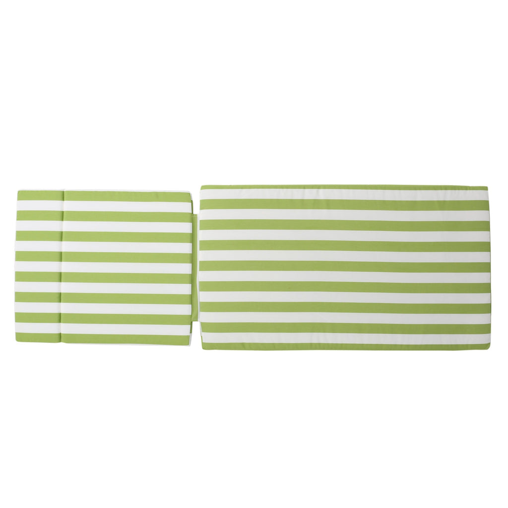 Ensemble de coussins d'extérieur Salem pour chaise longue - Coussins seulement (lot de 2) par Christopher Knight Home - 79,25 cm (L) x 27,50 cm (l) x 1,50 cm (H)
