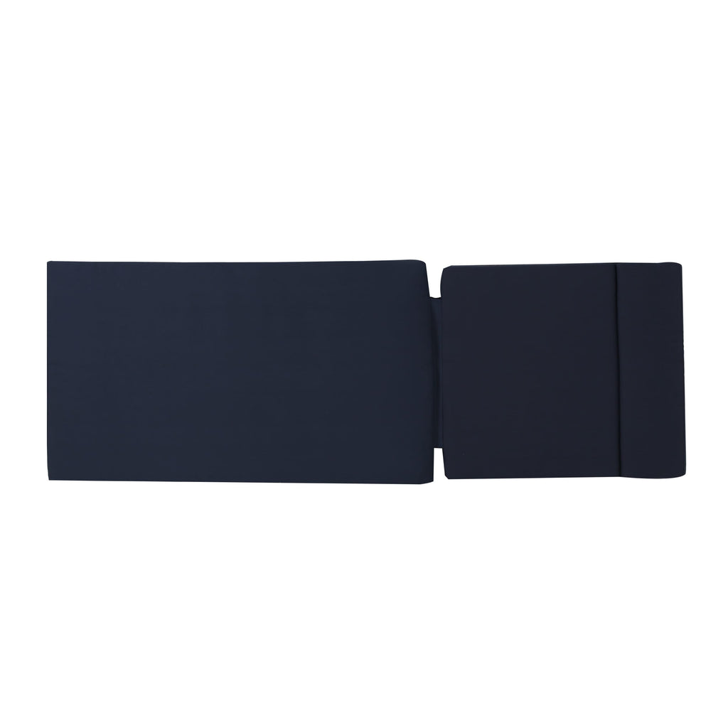 Ensemble de coussins d'extérieur Salem pour chaise longue - Coussins seulement (lot de 2) par Christopher Knight Home - 79,25 cm (L) x 27,50 cm (l) x 1,50 cm (H)