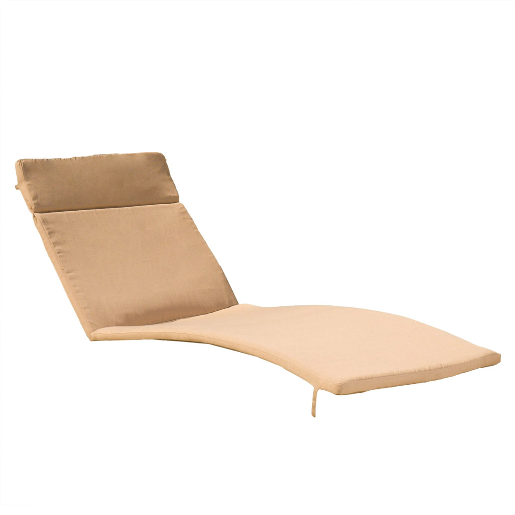 Ensemble de coussins d'extérieur Salem pour chaise longue - Coussins seulement (lot de 2) par Christopher Knight Home - 79,25 cm (L) x 27,50 cm (l) x 1,50 cm (H)