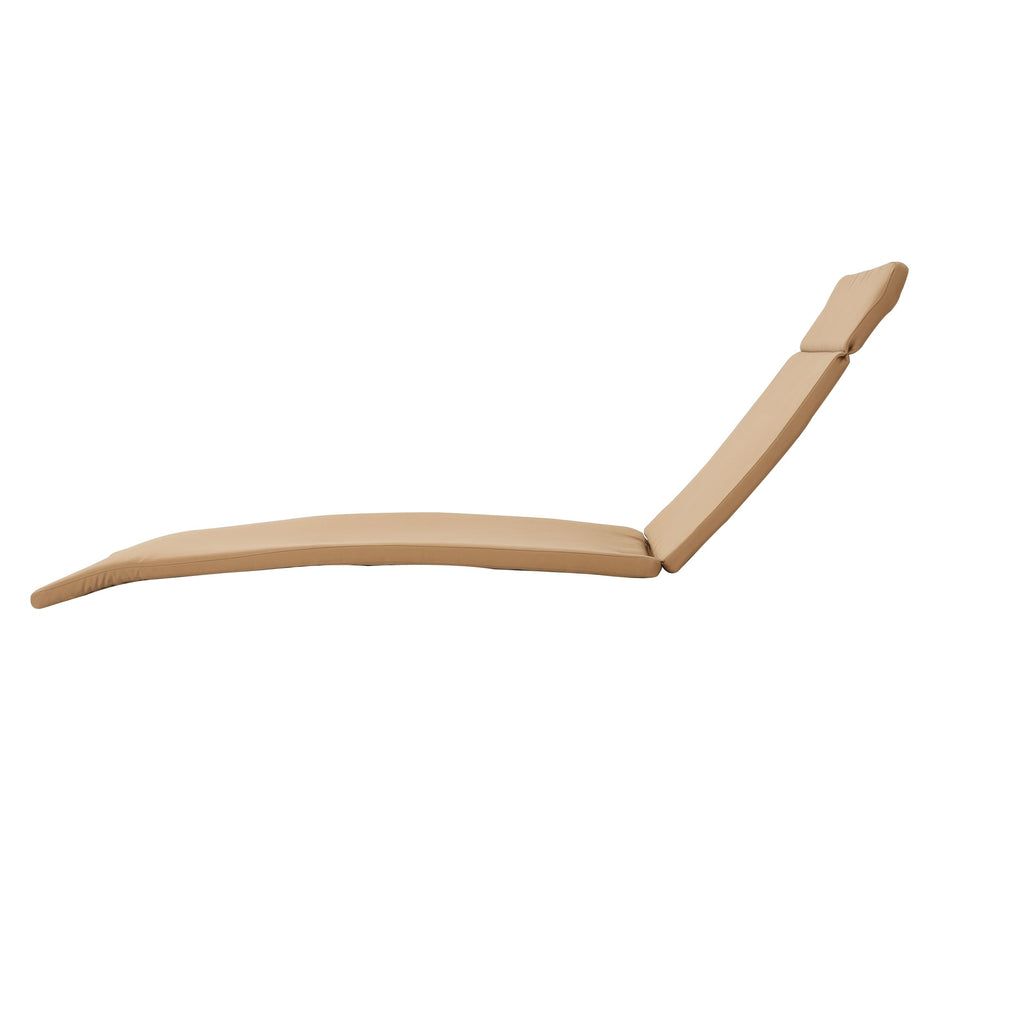 Ensemble de coussins d'extérieur Salem pour chaise longue - Coussins seulement (lot de 2) par Christopher Knight Home - 79,25 cm (L) x 27,50 cm (l) x 1,50 cm (H)