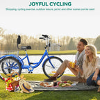 26 Tricycles pour adultes à 3 roues, 7 vitesses