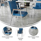 Sedia impilabile per carichi pesanti con braccioli - 21P x 21L x 31A