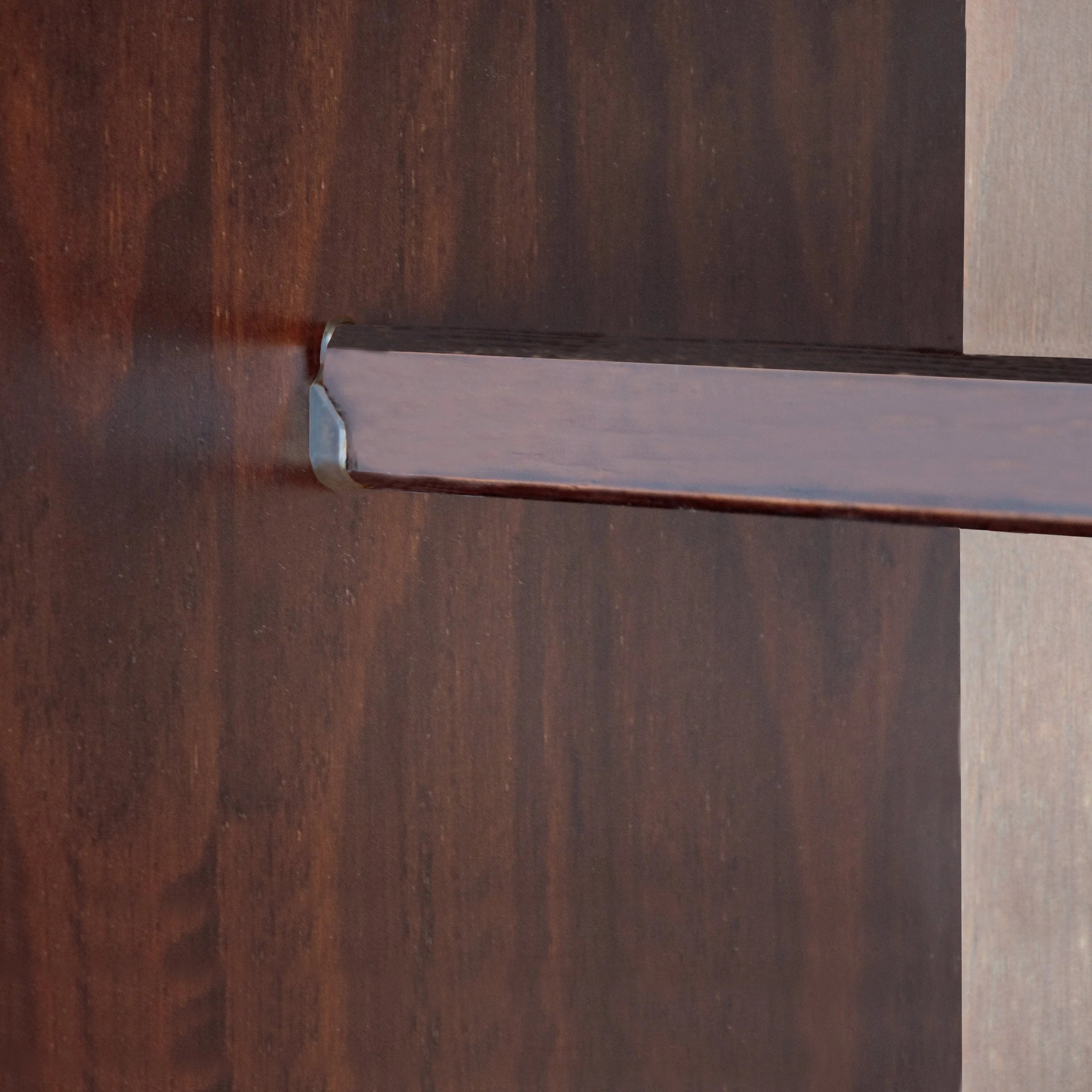 Armoire-penderie Palace Imports Cosmo 3 portes, 100 % bois massif, avec portes en bois massif ou miroir