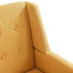 HUIMO Set di 2 poltrone moderne trapuntate