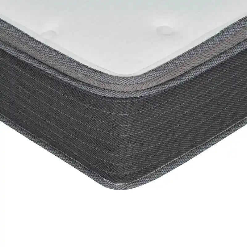 Materasso Ibrido in Memory Foam a Molle Insacchettate Equilibria da 8 pollici di media rigidità consegnato in scatola