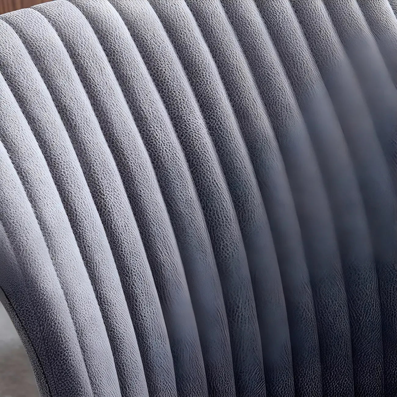 Chaises de cuisine/salle à manger industrielles gris foncé sans accoudoirs