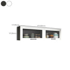 vaisselier mural en bois blanc pour cuisine