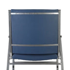 Sedia impilabile per carichi pesanti con braccioli - 21P x 21L x 31A