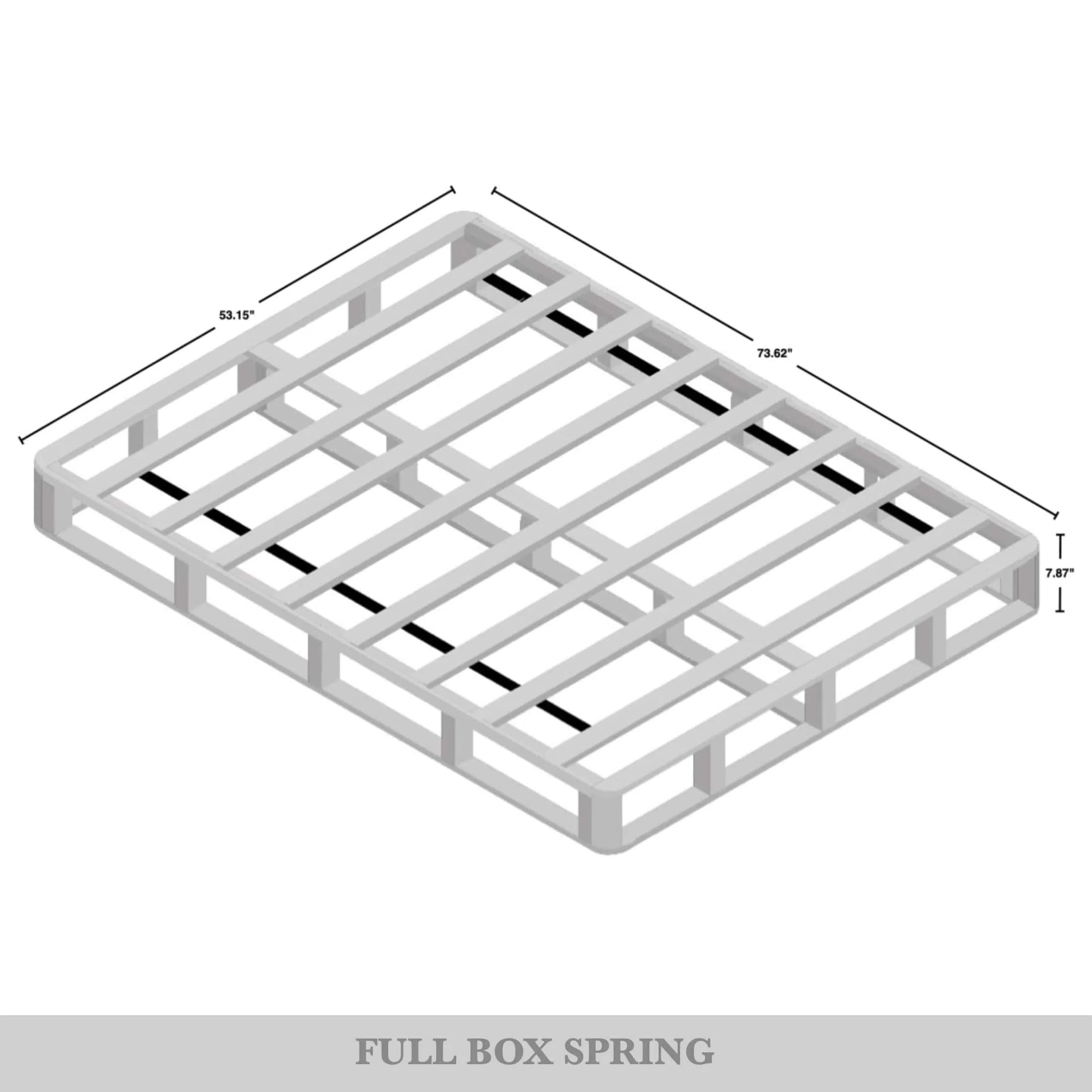 Sommier à lattes en bois massif CraftPorch de 20 cm (8 pouces)