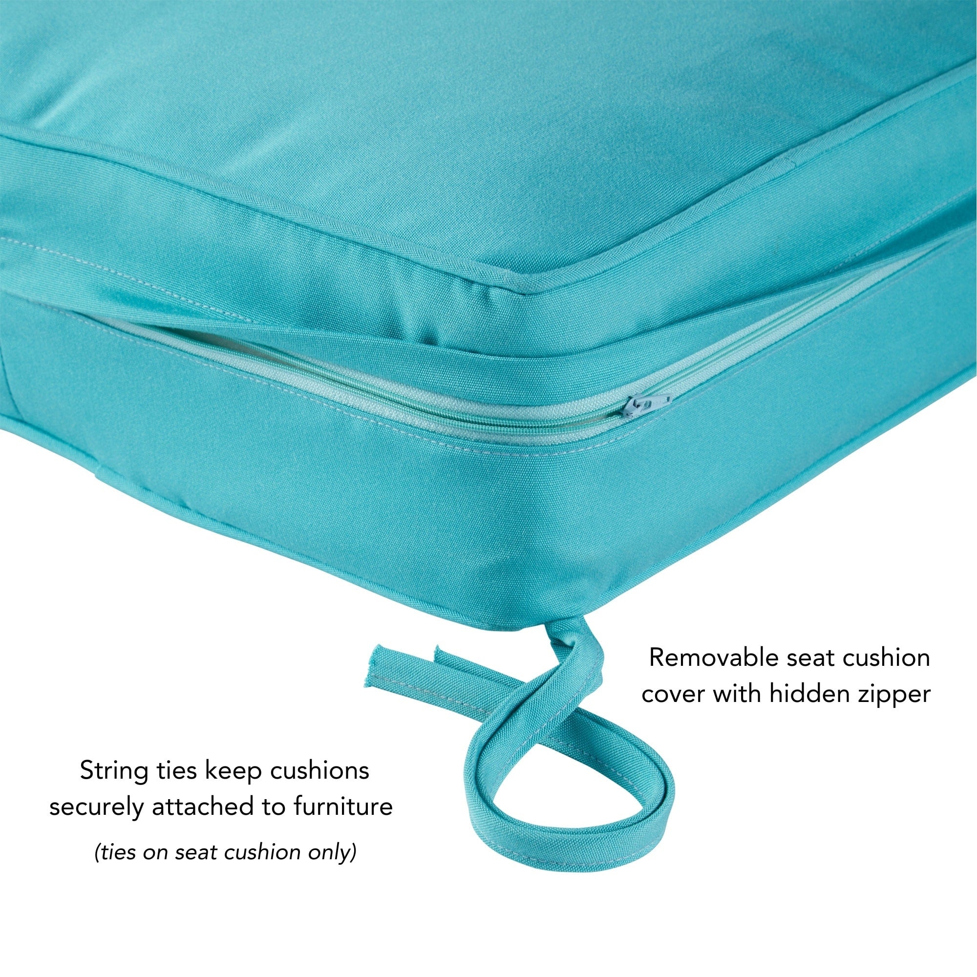 Ensemble de 2 coussins d'extérieur Sunbrella Premium pour siège profond