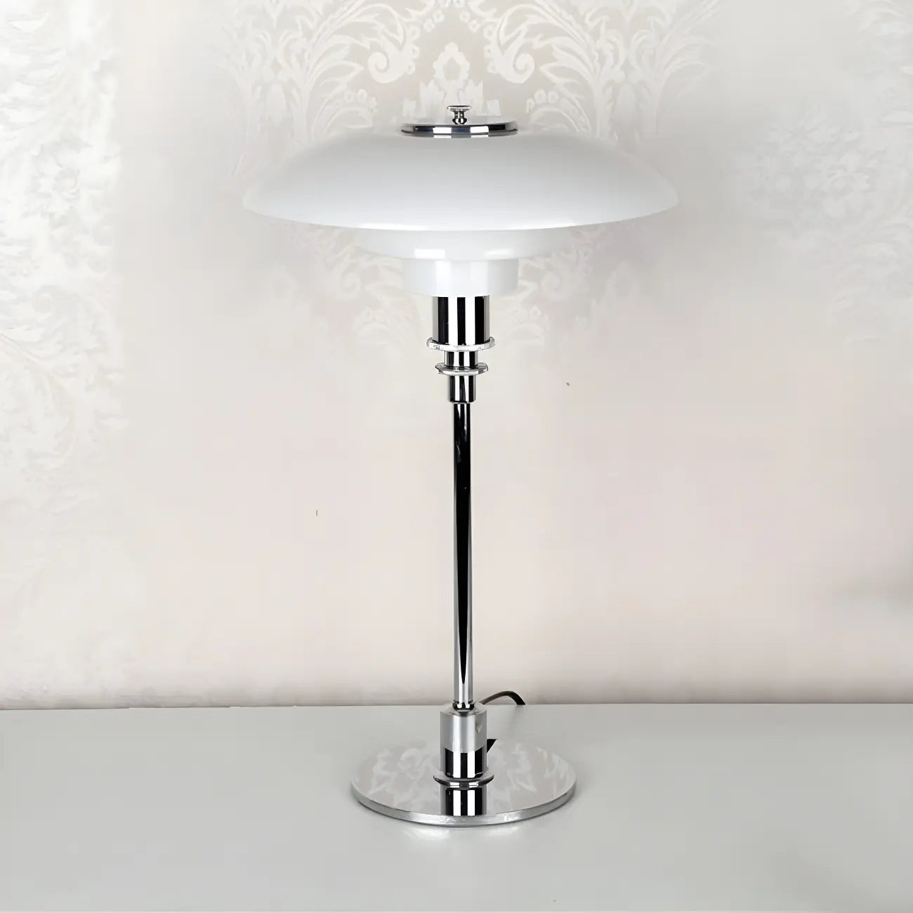 Lampe de table LED à plusieurs niveaux HomeyFad de style post-moderne avec alimentation intégrée