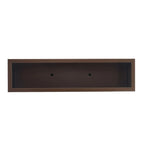 Jardinière Métallique Haute pour Plantes d'Extérieur, 38 po L x 10 po l x 30 po H, Longue et Haute Jardinière en Métal - 38x30x10