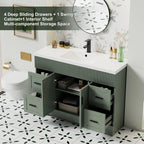 Ensemble meuble-lavabo Wavy Line 30/36/48 avec lavabo et robinet