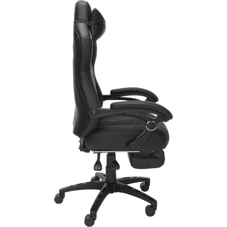 Chaise de jeu RESPAWN 110 Pro - Chaise de jeu avec repose-pieds, chaise de bureau ergonomique