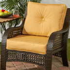 Ensemble de 2 coussins d'extérieur Sunbrella Premium pour siège profond