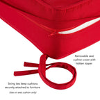 Ensemble de 2 coussins d'extérieur Sunbrella Premium pour siège profond