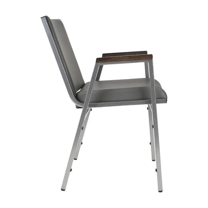 Sedia impilabile per carichi pesanti con braccioli - 21P x 21L x 31A