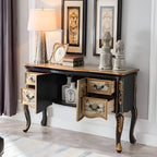 Console de rangement en bois de style français avec tiroirs