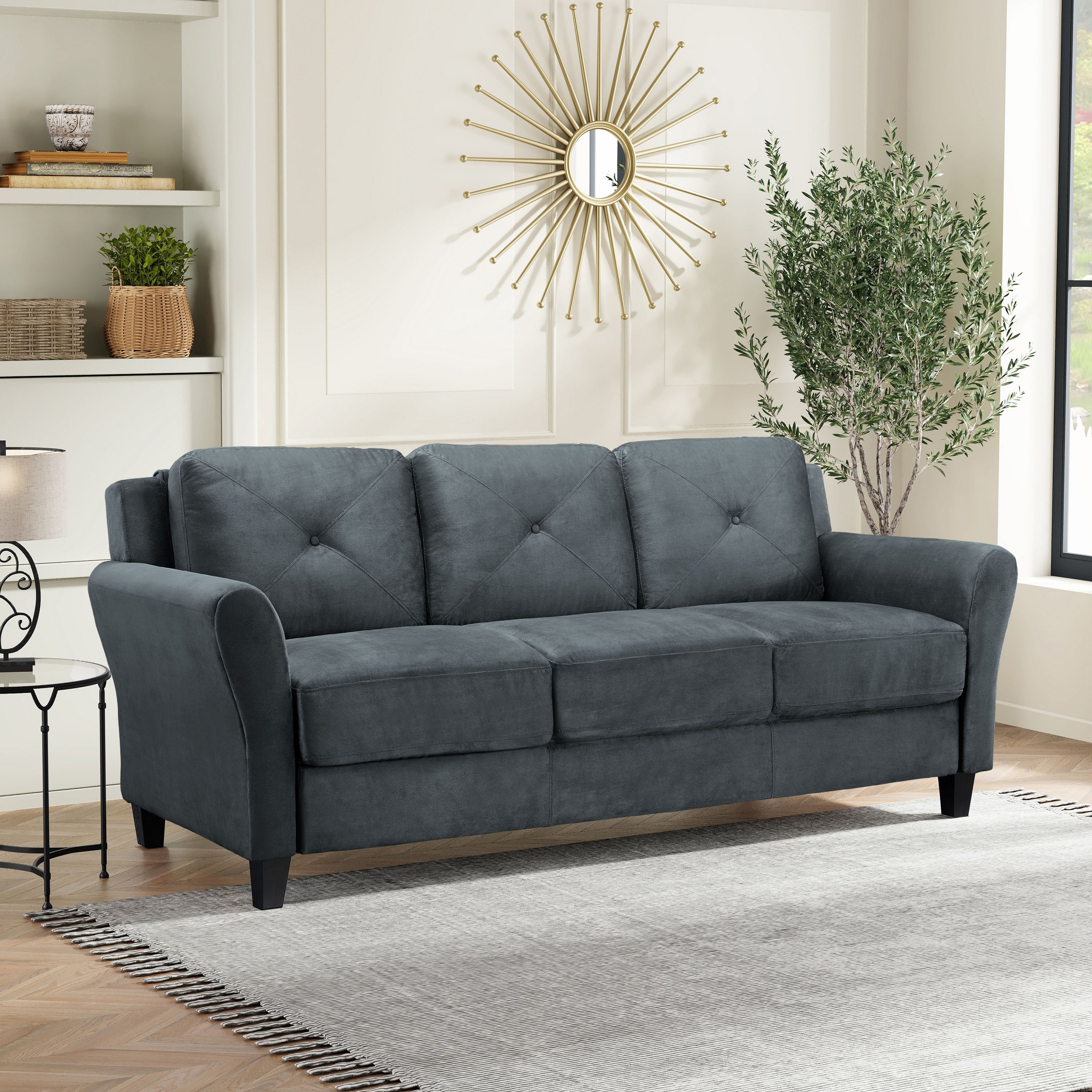 Canapé iLounge Harvard en microfibre